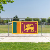 Vlag van Sri Lanka Spandoek (Insitu)