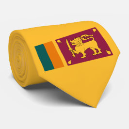 Vlag van Sri Lanka Stropdas