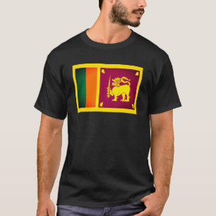 Vlag van Sri Lanka T-Shirt