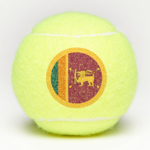 Vlag van Sri Lanka Tennisballen