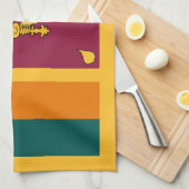 Vlag van Sri Lanka Theedoek (Quarter Fold)