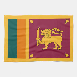 Vlag van Sri Lanka Theedoek