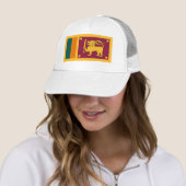 Vlag van Sri Lanka Trucker Pet (In situ)