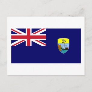 Vlag van St Helena Briefkaart