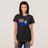 Vlag van St. Helena T-shirt (Voorkant volledig)