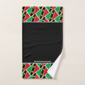 VLAG VAN ST KITTS NEVIS BAD HANDDOEK (Handdoek)