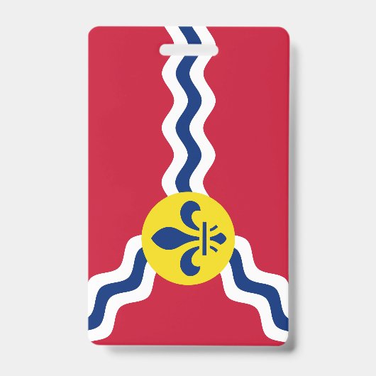 Vlag van St. Louis, Missouri Badge (Voorzijde)
