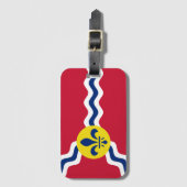 Vlag van St. Louis, Missouri Bagagelabel (Voorkant (verticaal))