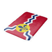 Vlag van St. Louis, Missouri Bath Mat (Gekanteld)