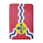 Vlag van St. Louis, Missouri Bath Mat (Voorkant Verticaal)