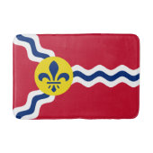Vlag van St. Louis, Missouri Bathroom Mat (Voorkant)