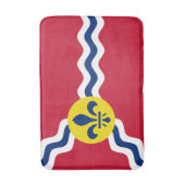 Vlag van St. Louis, Missouri Bathroom Mat (Voorkant Verticaal)
