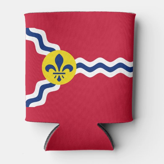 Vlag van St. Louis, Missouri Blikjeskoeler (Voorkant)