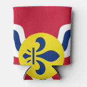 Vlag van St. Louis, Missouri Blikjeskoeler (Voorkant)