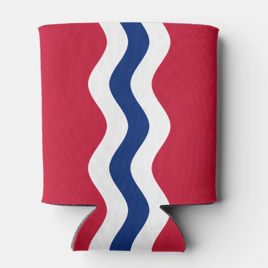 Vlag van St. Louis, Missouri Blikjeskoeler (Achterkant)