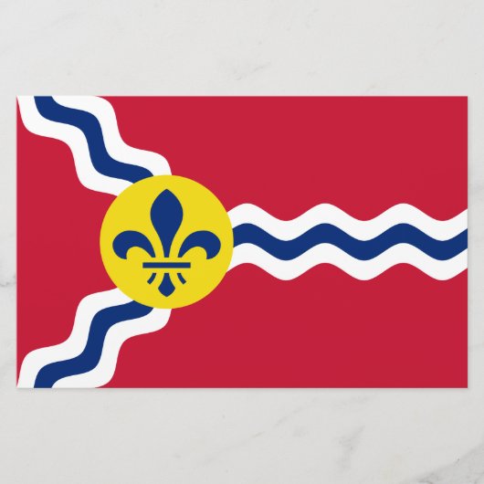Vlag van St. Louis (Missouri) Briefpapier (Voorkant)