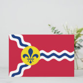 Vlag van St. Louis (Missouri) Briefpapier (Staand voorkant)