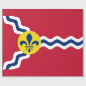 Vlag van St. Louis (Missouri) Cadeaupapier (Vlak)