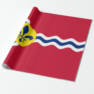 Vlag van St. Louis (Missouri) Cadeaupapier