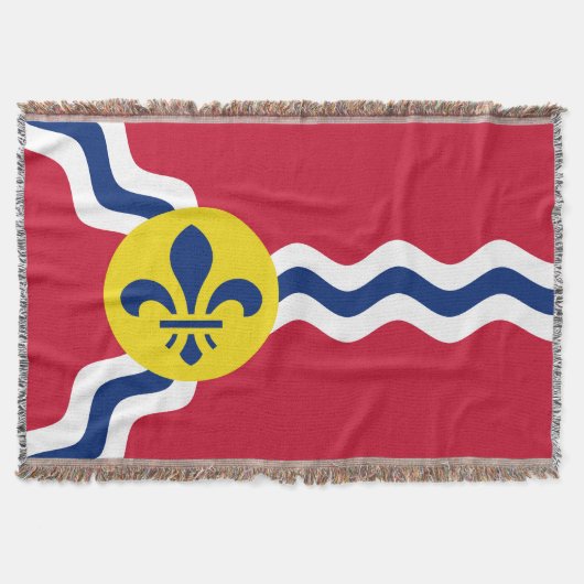 Vlag van St. Louis, Missouri Deken (Voorkant)