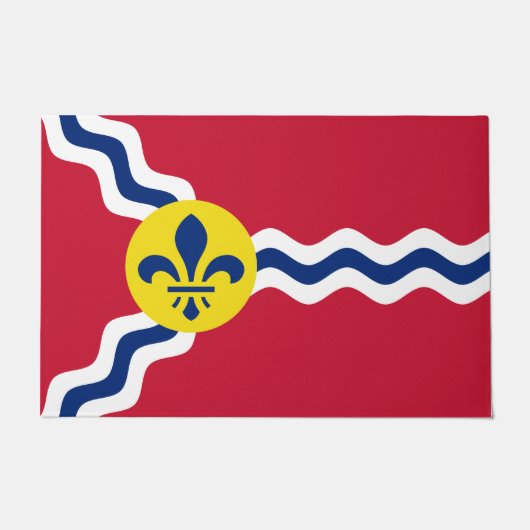 Vlag van St. Louis (Missouri) Deurmat (Voorkant)
