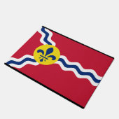Vlag van St. Louis, Missouri Deurmat (Schuin)