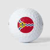 Vlag van St. Louis, Missouri Golfballen (Voorkant)