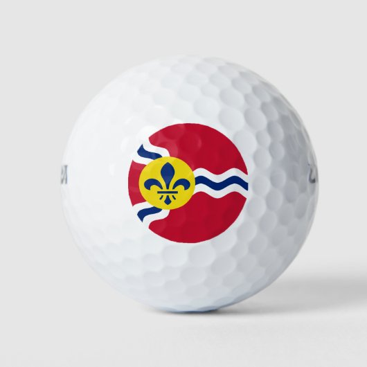 Vlag van St. Louis, Missouri Golfballen (Voorkant)