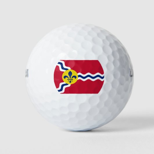Vlag van St. Louis (Missouri) Golfballen (Voorkant)