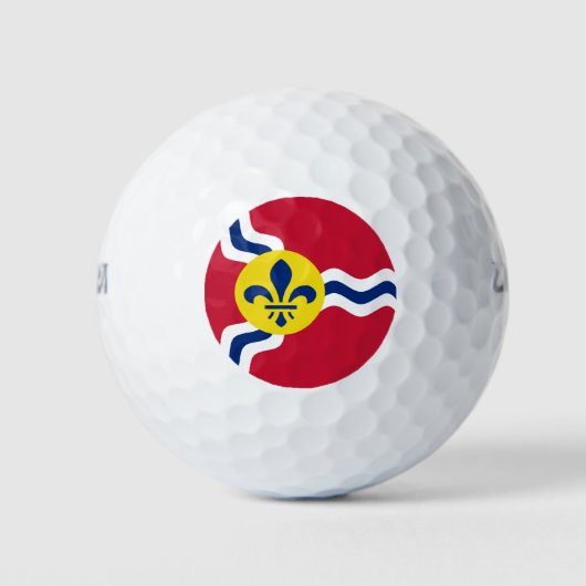 Vlag van St. Louis, Missouri Golfballen (Voorkant)