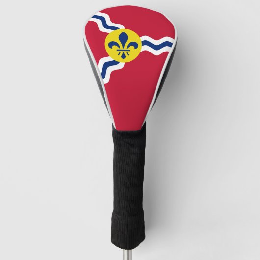 Vlag van St. Louis, Missouri Golfheadcover (Voorkant)