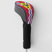 Vlag van St. Louis, Missouri Golfheadcover (Schuin)