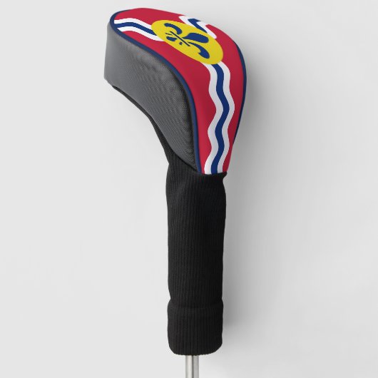 Vlag van St. Louis, Missouri Golfheadcover (Schuin)