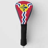 Vlag van St. Louis, Missouri Golfheadcover (Voorkant)