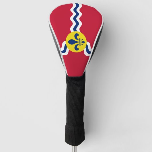 Vlag van St. Louis, Missouri Golfheadcover (Voorkant)