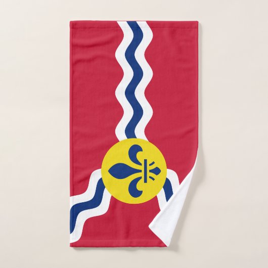 Vlag van St. Louis, Missouri Handdoek (Handdoek)