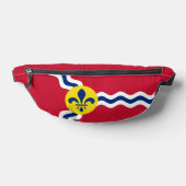 Vlag van St. Louis, Missouri Heuptasje (Liggend)
