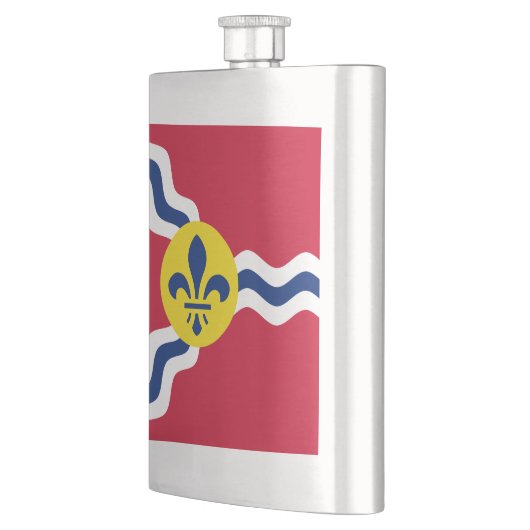 Vlag van St. Louis, Missouri Hip Flask Flacon (Links)