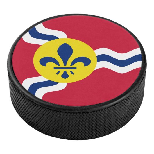 Vlag van St. Louis, Missouri Hockey Puck (3/4)