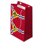 Vlag van St. Louis, Missouri Klein Cadeauzakje (Voorkant Gekanteld)