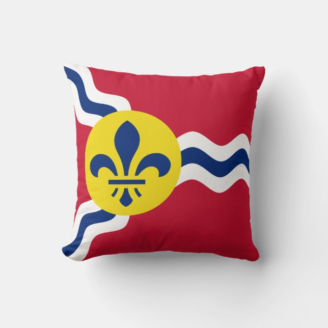 Vlag van St. Louis (Missouri) Kussen (Voorkant)