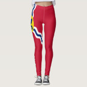 Vlag van St. Louis, Missouri Leggings (Voorkant)