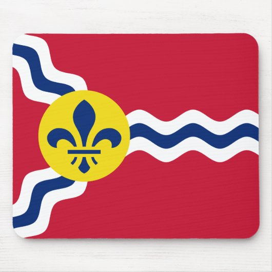 Vlag van St. Louis (Missouri) Muismat (Voorkant)
