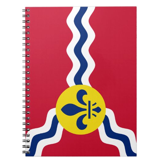 Vlag van St. Louis (Missouri) Notitieboek (Voorkant)