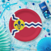 Vlag van St. Louis (Missouri) Papieren Bordje (Feest)