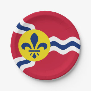 Vlag van St. Louis, Missouri Papieren Bordje