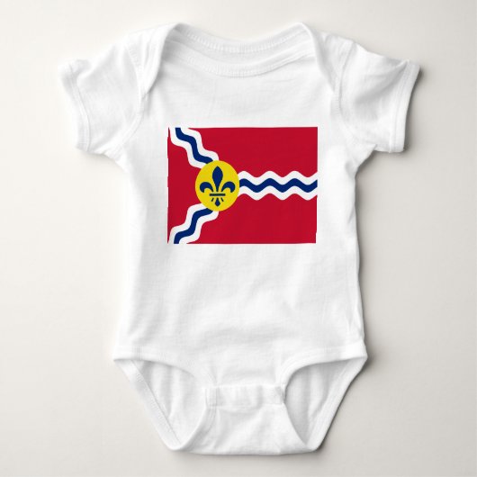 Vlag van St. Louis (Missouri) Romper (Voorkant)