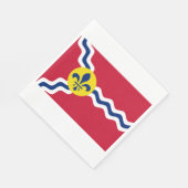 Vlag van St. Louis (Missouri) Servet (Hoek)