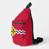 Vlag van St. Louis, Missouri Sling Bag (Rechterhoek)