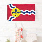 Vlag van St. Louis, Missouri Spandoek (Insitu)